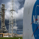 NASA’s Artemis I rocket sits on launch pad 39-B at Kennedy Space Center on September 2, 2022 at Cape Canaveral, Florida.
